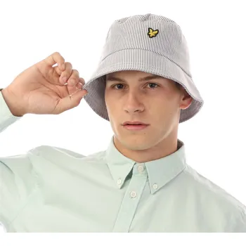 Kšiltovka Čepice Lyle and Scott Grey White 7955192 One Size