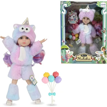 Panenka Mamido Panenka v kostýmu jednorožce 30 cm