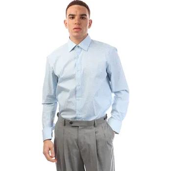 Pánská košile Košile Boss Pastel Blue 5188319 15 inch
