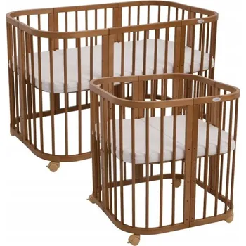 Dětská postýlka Waldin Postýlka 7v1 s matrací Vintage