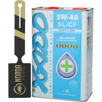 Motorový olej Xado Atomic Oil City Line 5W40 SL/CF 4 l 5W-40