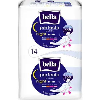 Menstruační vložka Vložky Bella Perfecta Ultra Night Extra Soft 14 ks