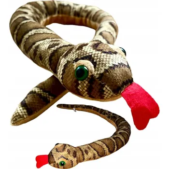 plyšák PLYŠOVÝ WĄŻ Plyšák Plyšový Mazlíček Přítulníček Hadi