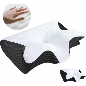 Polštář Ortopedický Polštář z paměťové pěny, ergonomický tvarovaný 62*37 cm