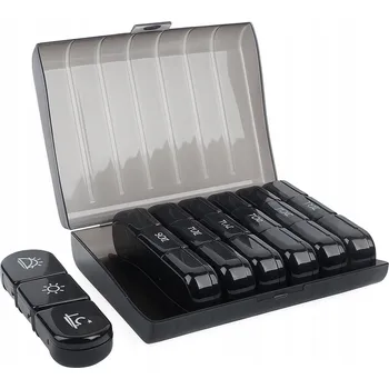 Zabezpečení domácnosti Týdenní Schránka , 3 přihrádky na den