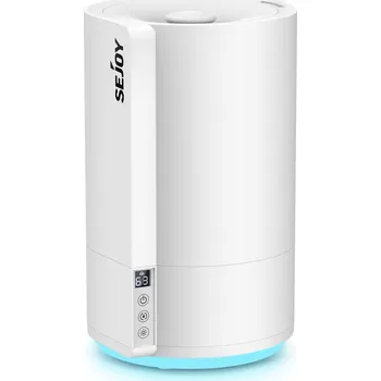 Vzduchotechnika SEJOY ZVLHČOVAČ VZDUCHU AROMATERAPIE DIFUZOR NOČNÍ SVĚTLO 4L BÍLÁ