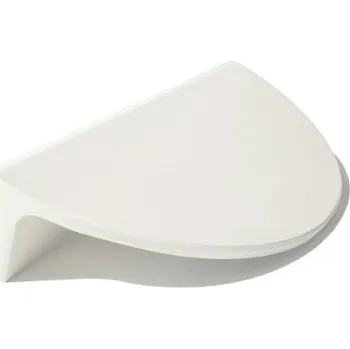 Nábytkové kování Nábytková úchytka MOON půlměsíc V=20 mm C=64 mm D=96 mm kašmírově béžová