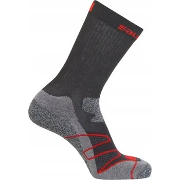 Pánské ponožky PONOŽKY SALOMON EXIT OUTDOOR TURISTICKÉ MERINO VLNA L 42-44