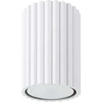 Stropní Svítidlo kulatý Sollux Lighting 6,5 x 6,5 cm bílý