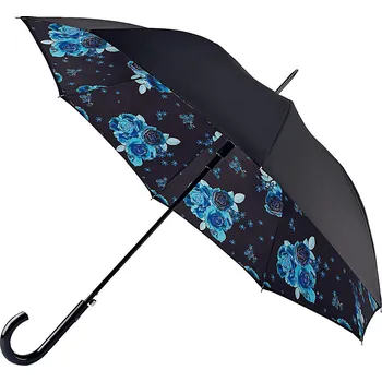 Deštník Fulton dámský holový deštník Bloomsbury 2 NIGHT SKY FLOWERS L754