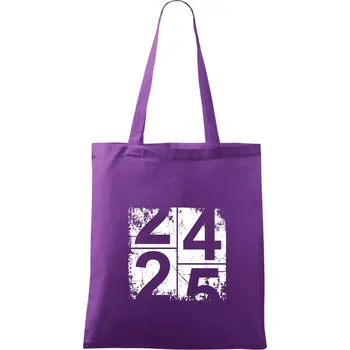 Tachometr 25 - Taška bavlněná - 42 x 38 cm ( Fialová )