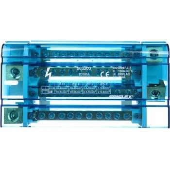 Rozvaděč Rozvodný blok Erico 230 V IP20 160 A