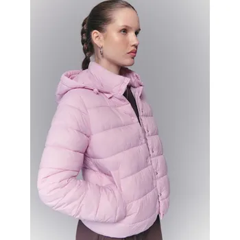 Dámská móda Prošívaná bunda - S - House - pastelově růžová - 390HW-03X