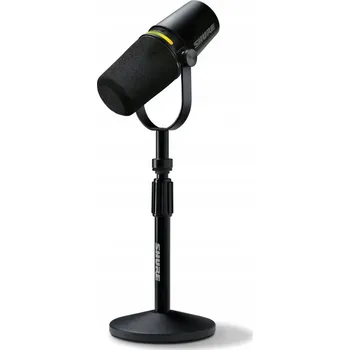Mikrofon Dynamický mikrofon pro podcasty Shure MV7+K-BNDL XLR/USB-C se stativem