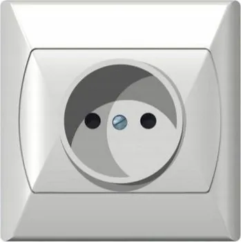 Elektrická zásuvka Ospel Elektrická Zásuvka zásuvka bílá