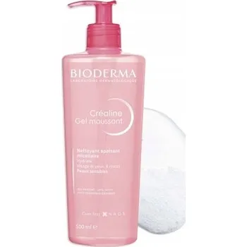 Čistící gel Bioderma Sensibio Gel Moussant zklidňující micelární gel na obličej 500 ml