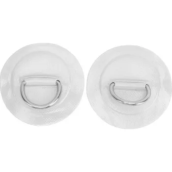 VGEBY D-kroužková podložka, 2dílná záplata s D-kroužky z vysoce pevné nerezové oceli pro nafukovací