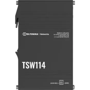 Switch Teltonika GIGABIT DIN RAIL ETHERNET SWITCH - TSW114
