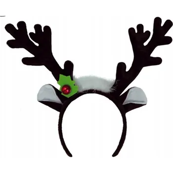 Čelenka ČELENKA SOBÍ PAROHY HNĚDÁ SOB VÁNOČNÍ