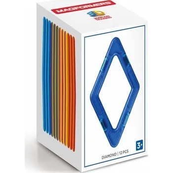 ostatní stavebnice Magformers Kosočtverce 12 dílků