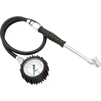 Sada na opravu pneumatiky Invento Manometr (průměr 63 mm), 0-170 psi & 0-12 bar, dvojitý přídržný konektor