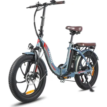 Skládací kolo FAFREES Elektrické městské kolo Fafrees F20 Pro 250W motor 36V 18Ah baterie ZELENÁ 2025
