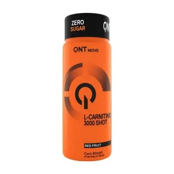 Spalovač tuku QNT L-Carnitine 3000 Shot 80 ml červené ovoce