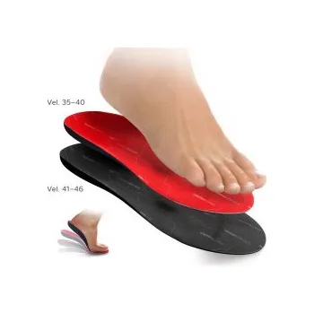 Vložka do bot Vložky ortopedické s patním lůžkem Velikost 37-38 red