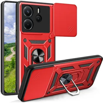 Pouzdro na mobilní telefon Zadní Kryt Radian pro Xiaomi Redmi Note 14 5G červený