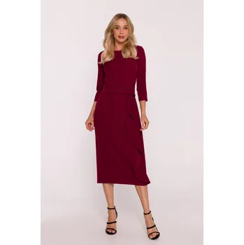 Dámské šaty Společenské midi koktejlové šaty Stylove velikost S