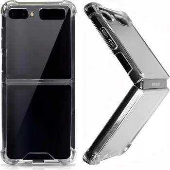 Pouzdro na mobilní telefon Zadní Kryt Pskom pro Samsung Galaxy Z Flip bezbarvý