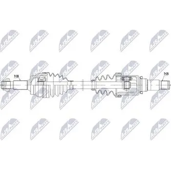 Hnací hřídel - poloosa NTY NPW-PE-138