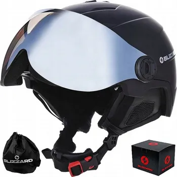 Chránič hlavy LYŽAŘSKÁ PŘILBA BLIZZARD S DVOJITÝM VIZOREM 60-63 L/XL
