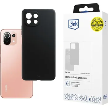 Pouzdro na mobilní telefon Zadní Kryt 3mk pro Xiaomi Mi 11 Lite černý