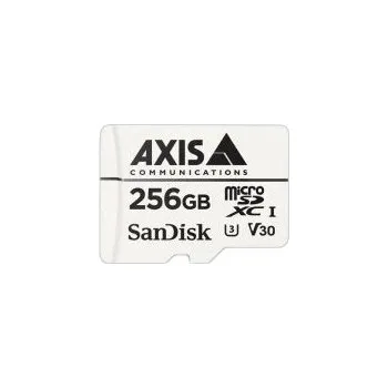 Operační paměť AXIS Surveillance - Paměťová karta flash (adaptér microSDXC na SD zahrnuto) - 256 GB - Video Class V30 UHS Class 3 Class10 - mic
