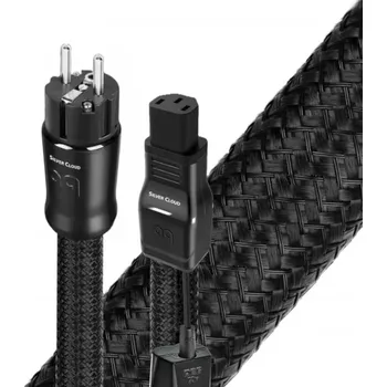 Napájecí kabel Audioquest Silver Cloud XTRM (C-19) 3m (Napájecí kabel 230 V se stříbrnými vodiči a systémem DBS, EU zakončení IEC C-19)