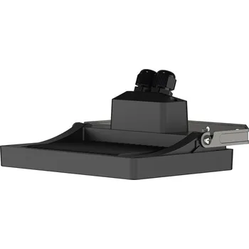 Venkovní osvětlení Theben LED venkovní nástěnný reflektor theLeda B30 dual, černý, IP65 černá LED 30 W celkem - Doprava zdarma