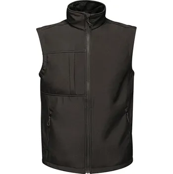 Pánská vesta Regatta Pánská softshellová vesta TRA848 Černá-Black XL