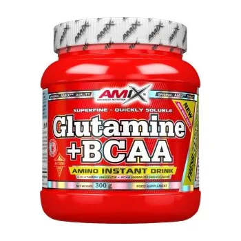 Aminokyselina Amix Glutamine + BCAA Powder 300 g citron-limeta