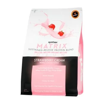 Protein Syntrax Matrix 2270 g – Vícesložkový protein jahoda