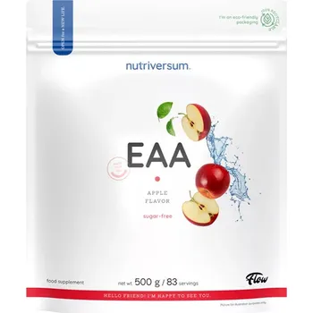 Aminokyselina Nutriversum EAA Sugar Free 500 g Příchuť: jablko