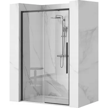 Sprchové dveře REA SPRCHOVÉ DVEŘE SOLAR BLACK 100 cm