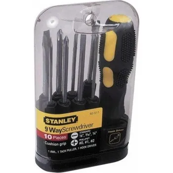 Šroubovák STANLEY 1/4" Vícebitový šroubovák