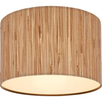 BRILONER Slama stropní svítidlo, stínidlo z mořské trávy, E27 patice, přírodní 3855014