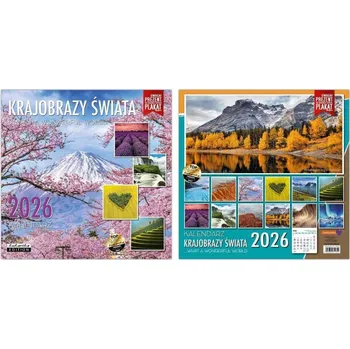 Obraz Kalendář Classic Q KRAJINY SVĚTA