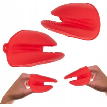 Chňapka Silikonové rukavice Kontext KX5215_1 červené, 2 ks