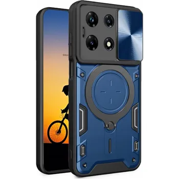 Pouzdro na mobilní telefon Zadní Kryt WWW pro Infinix NOTE 30 VIP modrý