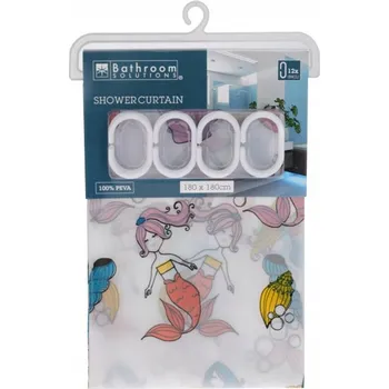 Sprchový závěs Textilní sprchový Závěs Premium 180 x 180 cm