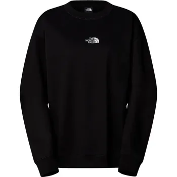 Dámská mikina Mikina The North Face černá M bez kapuce s dlouhým bavlněným rukávem