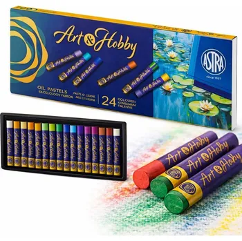 Art&Hobby Olejový pastel Art&Hobby, 24 barev, 313124002